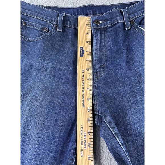 Levis Jeans Women 14 L Embellished Bootcut Blue Denim Pants - Picture 5 of 10